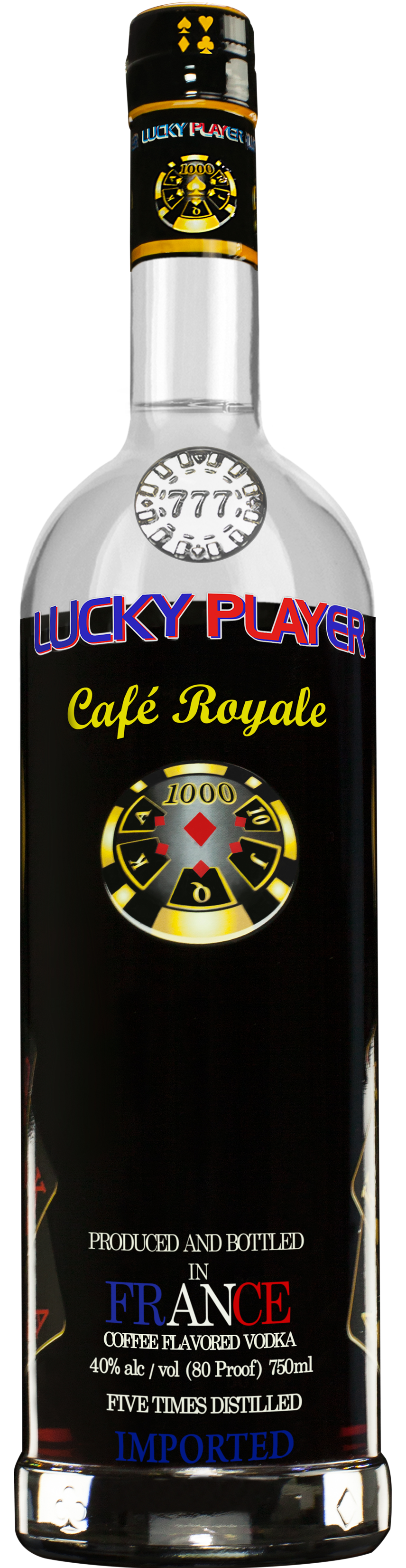 Lucky Player Vodka Cafe Royale 750ml